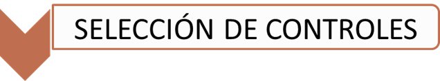 Selección de Conrtroles Selección de Conrtroles